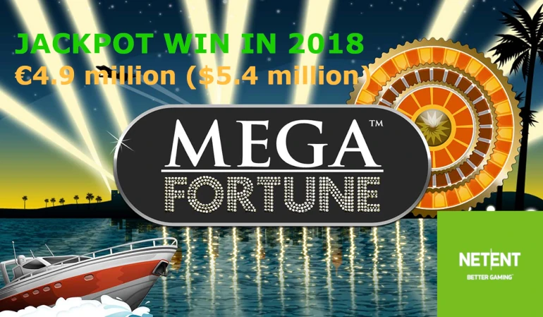€4.9 Million ($5.4 Million) Mega Fortune Online Casino Game Win