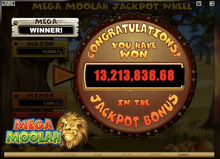 Winning £13.2 Million ($17.2 Million) While Playing the Mega Moolah Online Slot Game