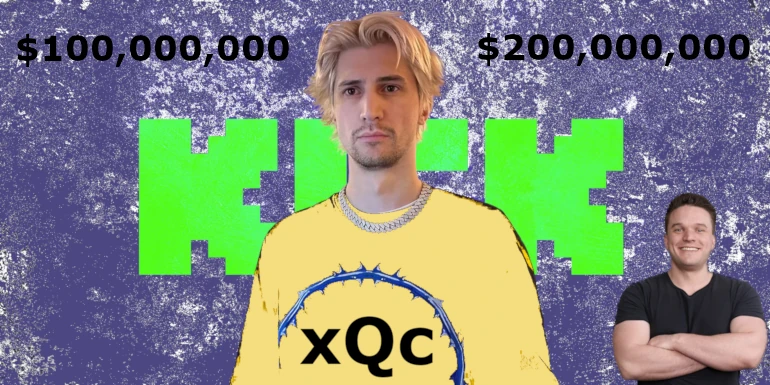 xQc Partnership with Kick's Founder and CEO, Eddie Craven
